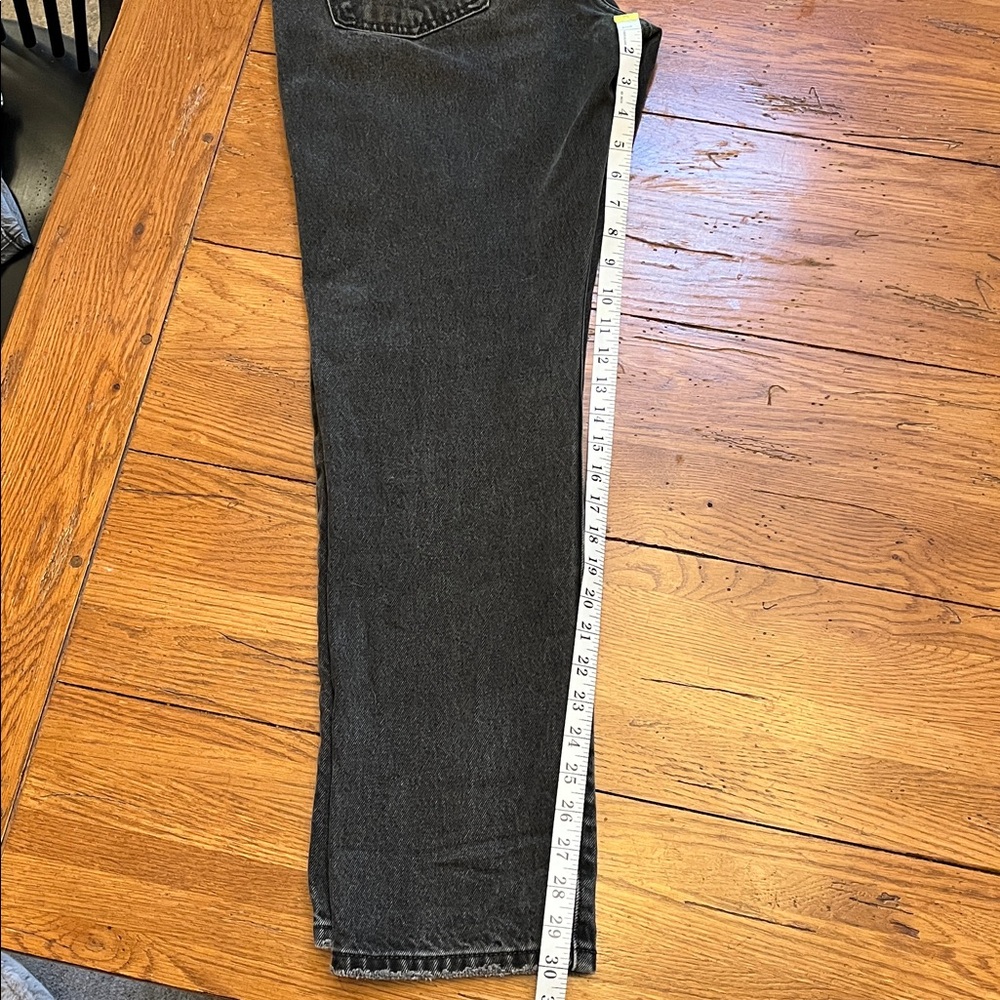 Levi’s Black Middy Straight Jeans - Picture 6 of 8
